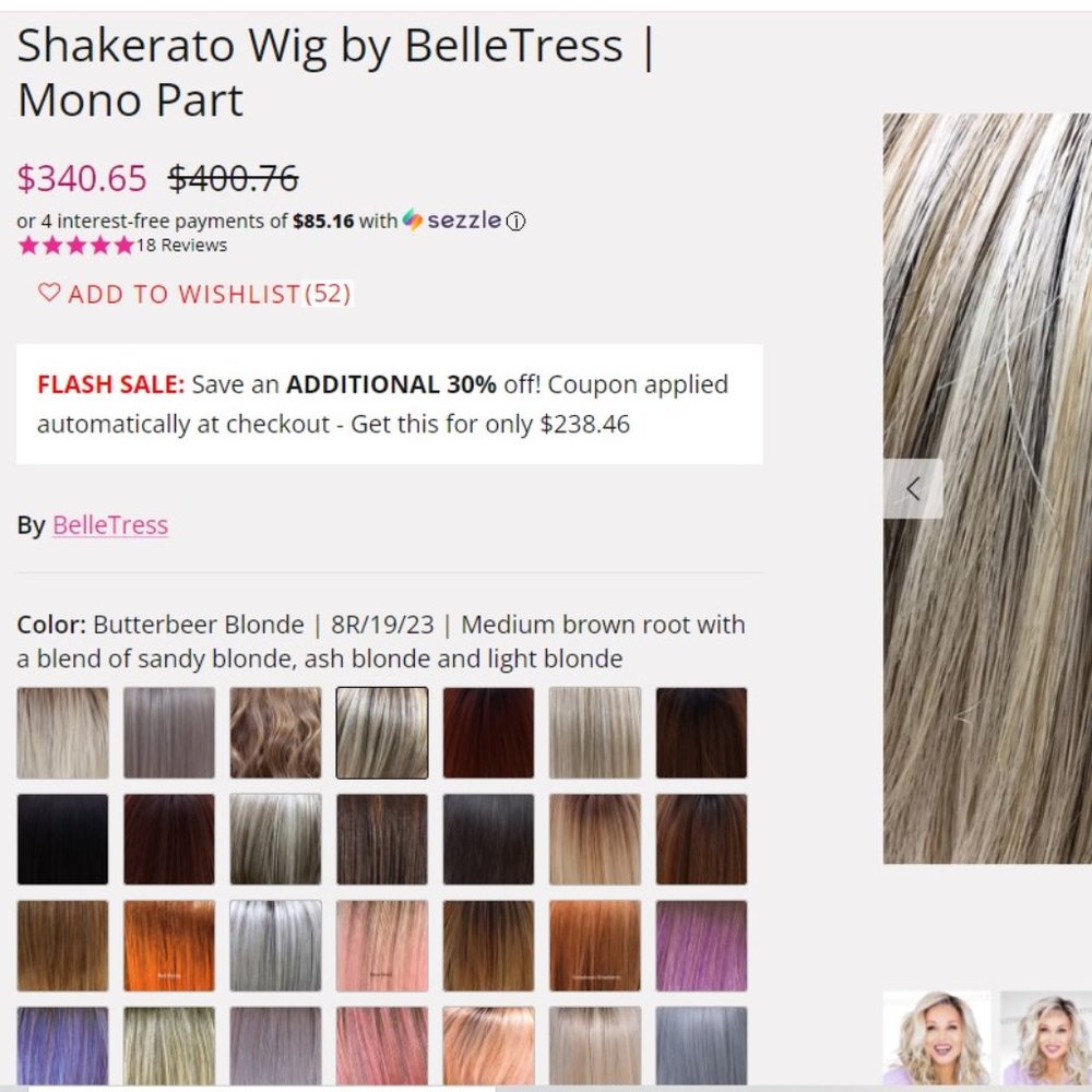 Shakerato Wig by Bell Tress